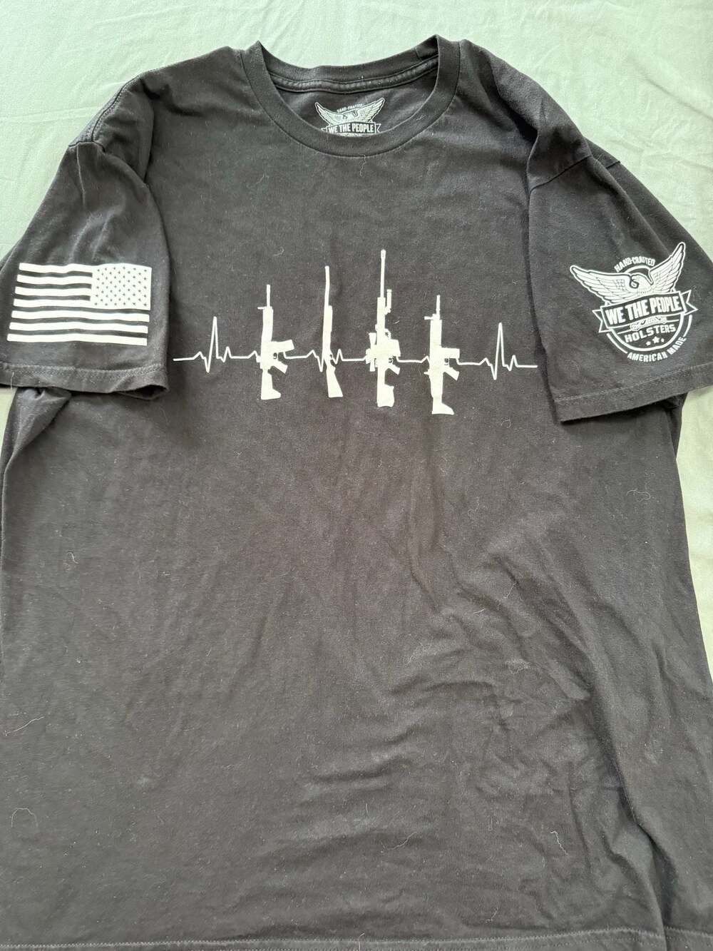 We The People Holsters Defend The 2nd T-Shirt Black XL